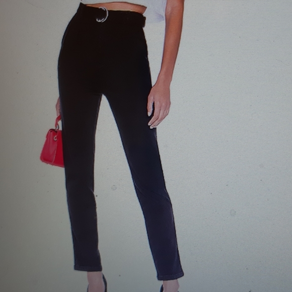 Reiko Pants - Skinny Reiko Arnuad Size 24 Black